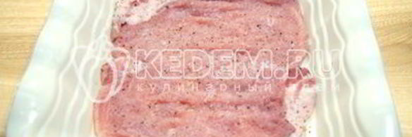 рождественское мясо по-французски