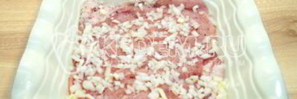 рождественское мясо по-французски