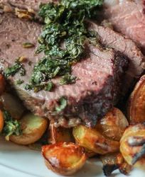 Баранина с картошкой в духовке