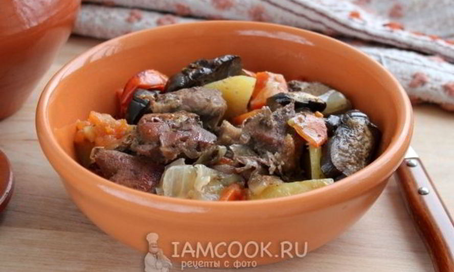 Рецепт чанахов из баранины