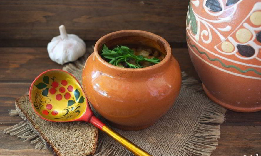 Рецепт чанахов с фасолью и грибами