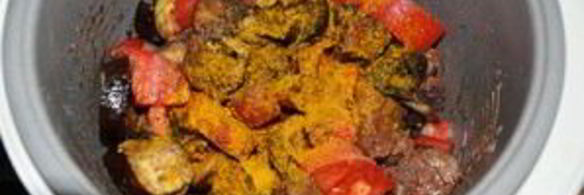 говядина с баклажанами в мультиварке