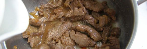 говядина в соевом соусе
