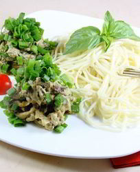 Говяжье сердце тушеное