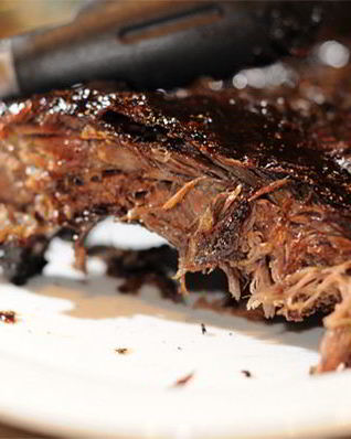 Говяжьи ребрышки на гриле