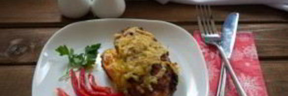 грудка, запеченная с сыром