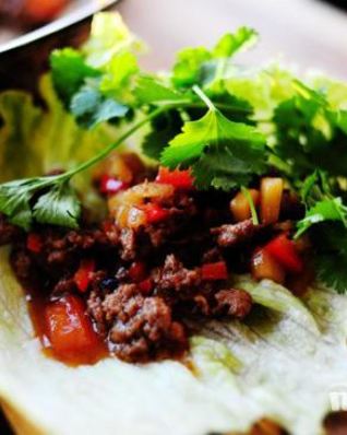 Индейка и салат-латук