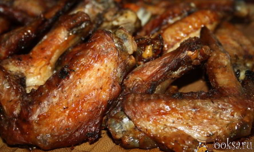 Рецепт хрустящих куриных крылышек