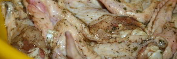 хрустящие куриные крылышки