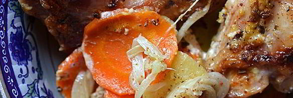 кролик в духовке