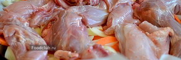 кролик в духовке