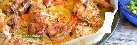 кролик в духовке