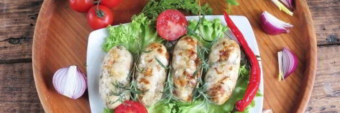 Купаты куриные в духовке