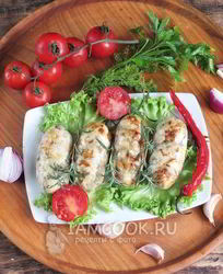 Купаты куриные в духовке