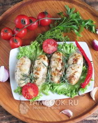 Купаты куриные в духовке
