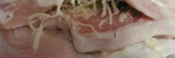 куриная грудка, фаршированная моцареллой