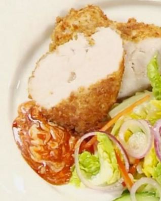 Куриная грудка с пармезаном