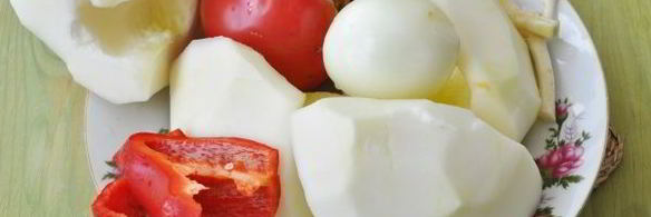 куриная грудка с патиссонами в мультиварке