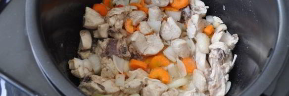 куриная грудка с патиссонами в мультиварке