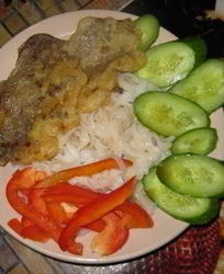 Куриные гребешки в кляре