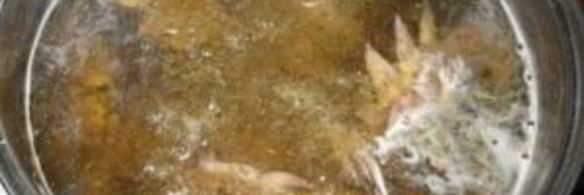 куриные гребешки в кляре