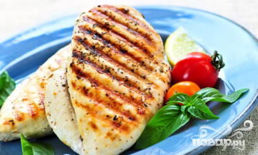 Рецепт куриных грудок гриль с медом и лимоном