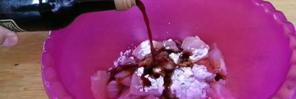 куриные грудки в соевом соусе с грибами