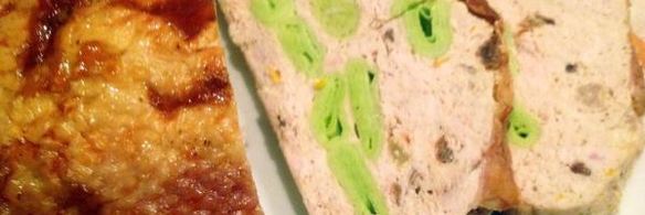 курица, фаршированная блинами с изюмом