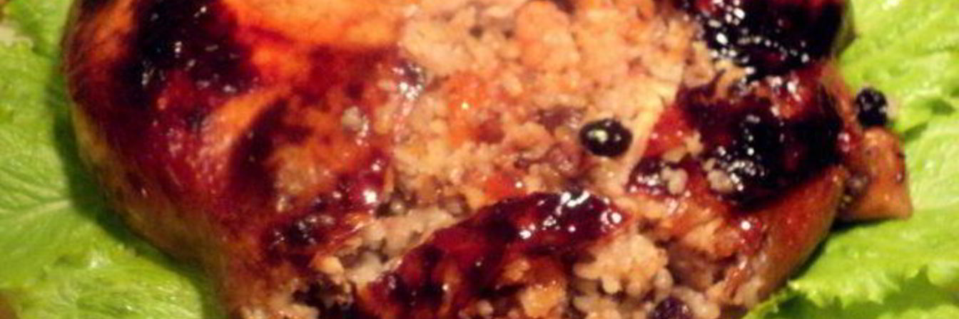 Курица фаршированная