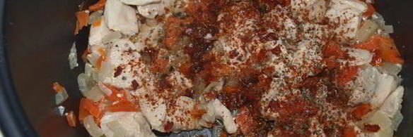 курица под сливочным соусом в мультиварке