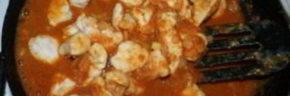 курица под соусом карри