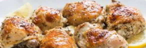 курица с лимоном