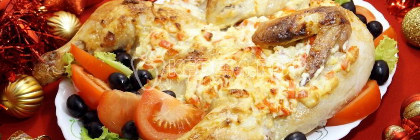 Курица с сыром в духовке Жар-птица