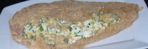 курица с творогом в духовке