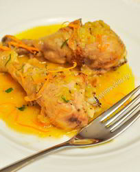 Курица в апельсиновом соусе