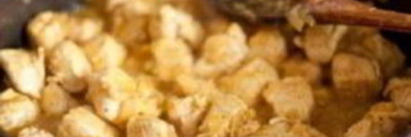 курица в сливочном соусе с карри