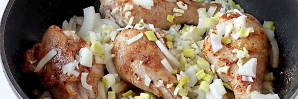 курица в сметане с паприкой