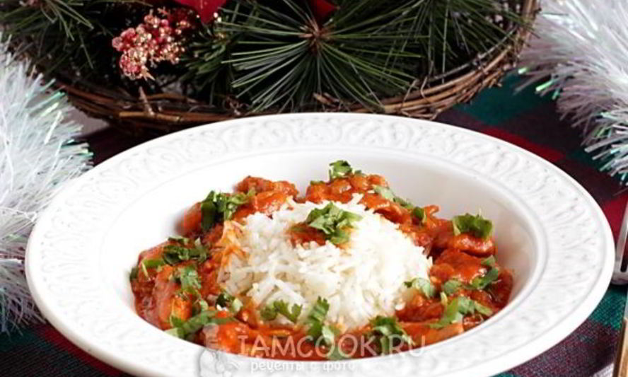 Рецепт курицы в тайском карри