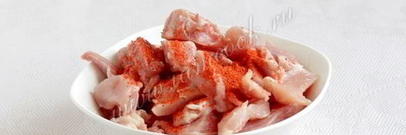 курица в тайском карри