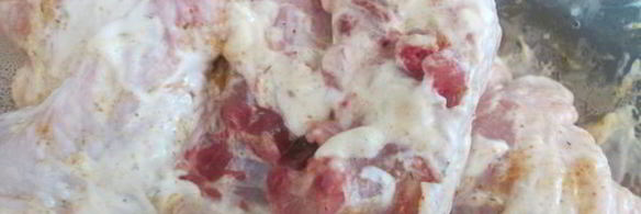 курица в укропе