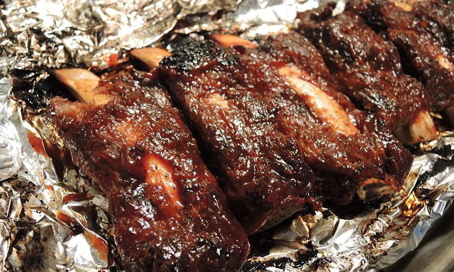 Рецепт мяса маринованного, запеченного в фольге