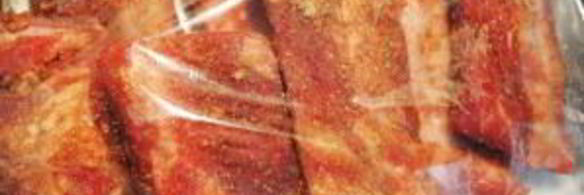 мясо маринованное, запеченное в фольге