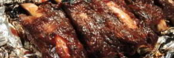 мясо маринованное, запеченное в фольге