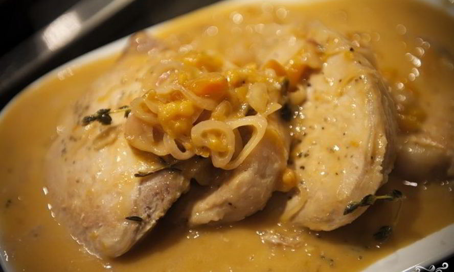 Рецепт мяса в абрикосовом соусе