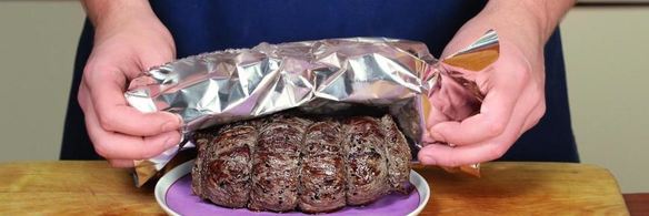 ростбиф с острым горчичным соусом