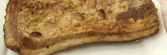 сало, запеченное в духовке