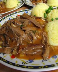 Сердце индейки тушеное