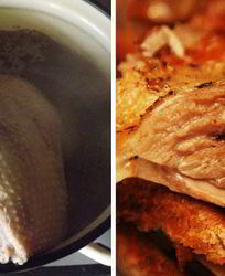 Сочный гусь в духовке