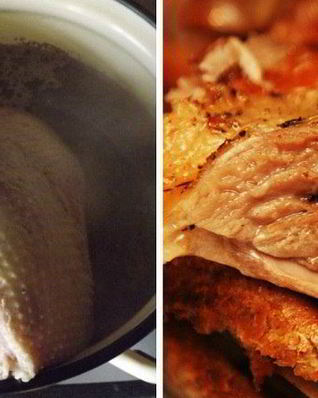 Сочный гусь в духовке