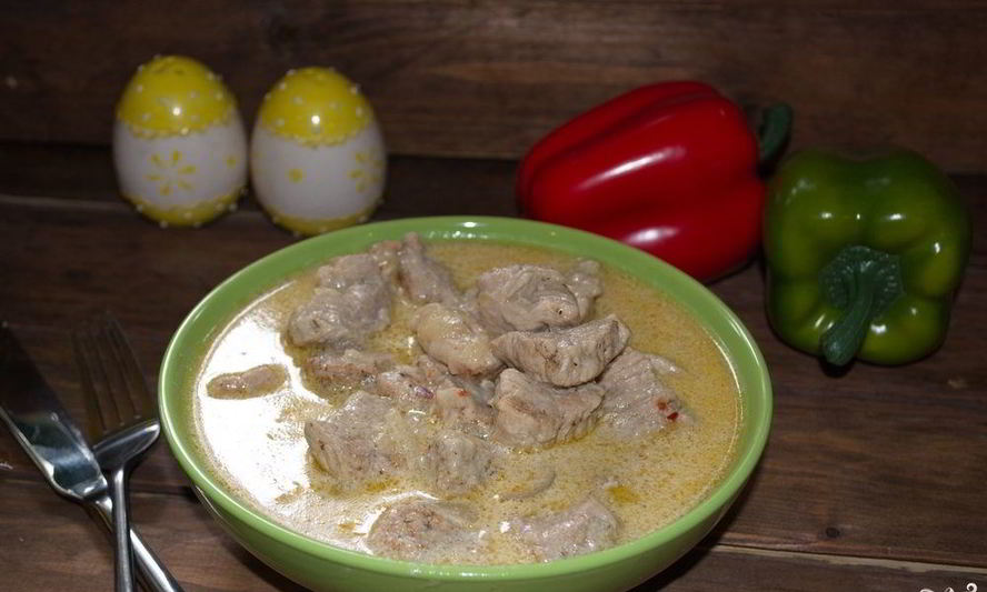 Рецепт свинины кусочками в соусе